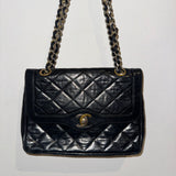 Vintage Chanel Paris Limited Double Flap Shoulder Bag