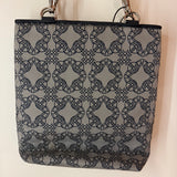 Vivienne Westwood Gray Monogram Square Tote