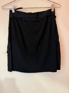 Bottega Veneta A-Line Mini Skirt Black Size 38 W26