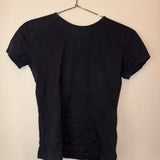 Vivienne Westwood, black T-shirt with gold stud detailing