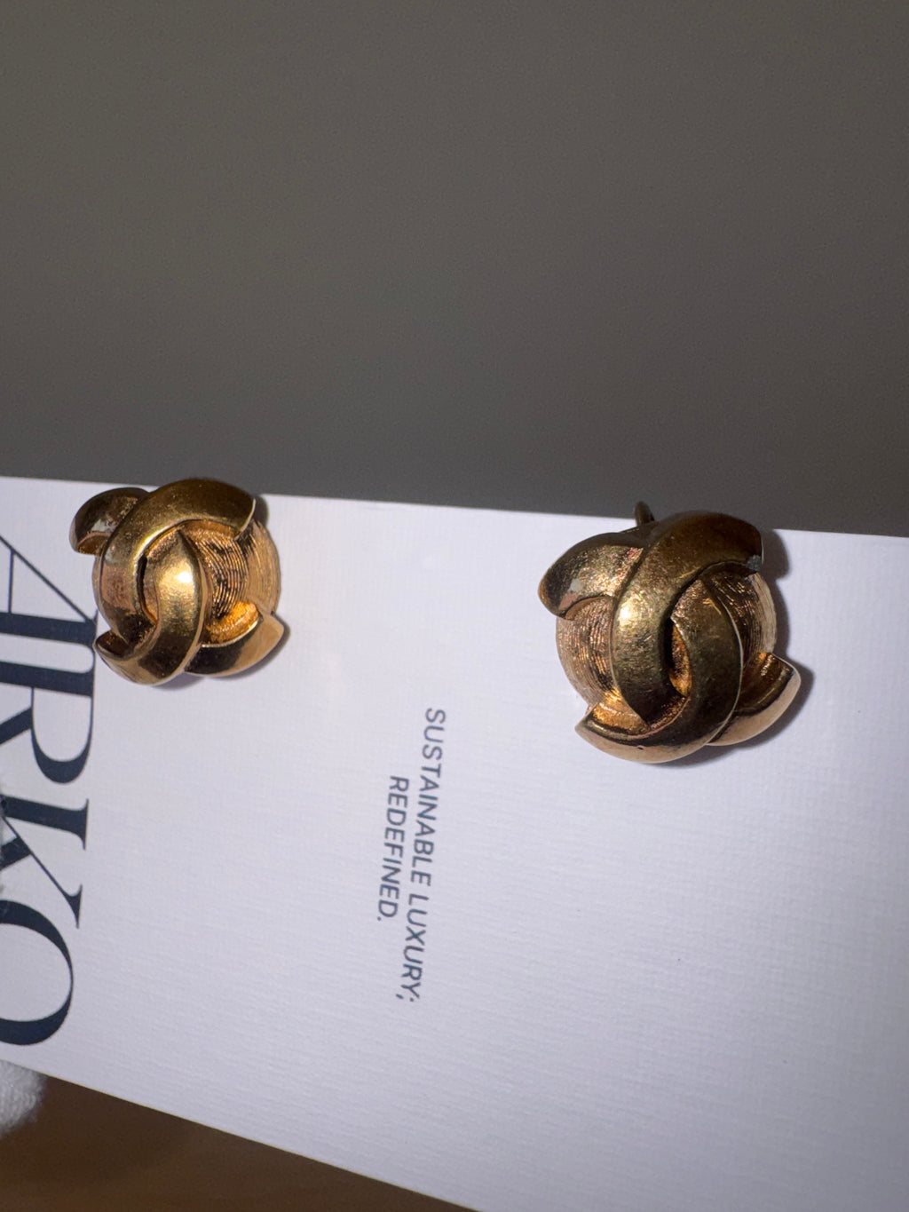 Japan Exclusive - Vintage Chanel Coco CC Round Clip On Earrings