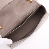 Fendi C'mon Small Leather Shoulder bag Beige 8BS082