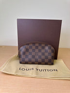 Japan Exclusive: Louis Vuitton Damier Cosmetic Pouch PM N47516