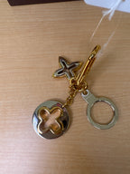 Japan Exclusive: Louis Vuitton Gold Key HolderKey Ring  Accessory