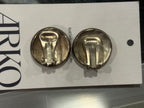 Loewe Monogram Silver Earrings