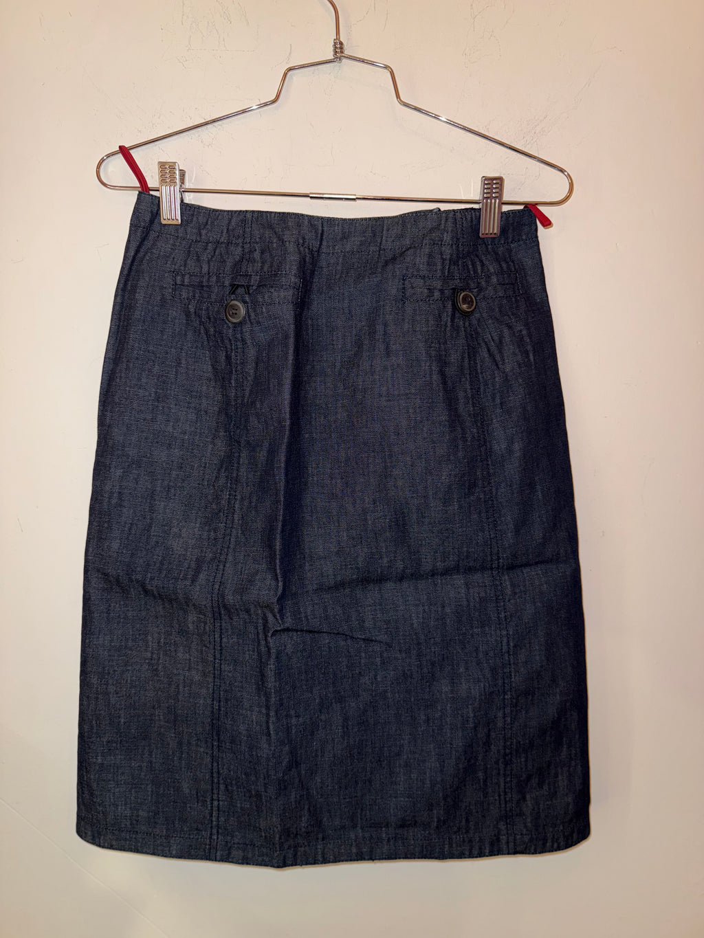Prada Denim skirt with front zipper