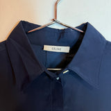 Celine Silk Button Down