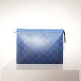 Louis Vuitton Blue Clutch Bag