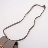 Fendi C'mon Small Leather Shoulder bag Beige 8BS082