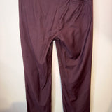 Prada Maroon Pinstripe Pants