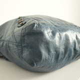 Balenciaga Blue Motocross Classic Day Hobo Bag