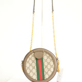 Gucci Ophidia Mini GG Supreme Round Shoulder Bag