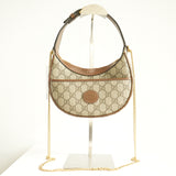 Gucci Half Moon Shaped GG Supreme Mini Bag