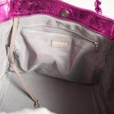 Chanel Metallic Pink Modern Chain Tote Bag