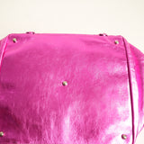 Chanel Metallic Pink Modern Chain Tote Bag