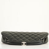 Chanel Black Timeless Quilted Clutch Bag
