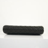 Chanel Black Timeless Quilted Clutch Bag