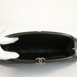 Chanel Black Timeless Quilted Clutch Bag