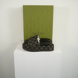 Gucci Angelina Platform Slide Sandals Size 37 1/2 With Box