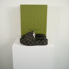 Gucci Angelina Platform Slide Sandals Size 37 1/2 With Box