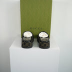 Gucci Angelina Platform Slide Sandals Size 37 1/2 With Box