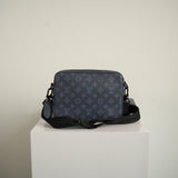 Louis Vuitton Monogram Navy Shadow Duo Messenger Bag
