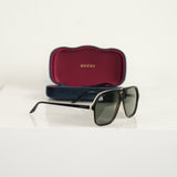 Gucci Black GG0734S Aviator Sunglasses
