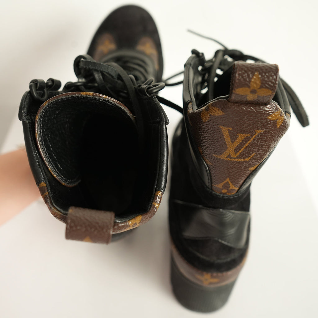 Louis Vuitton Laureate Desert Boot Size 37