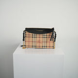Burberry Peyton Haymarket Crossbody Bag