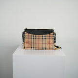 Burberry Peyton Haymarket Crossbody Bag
