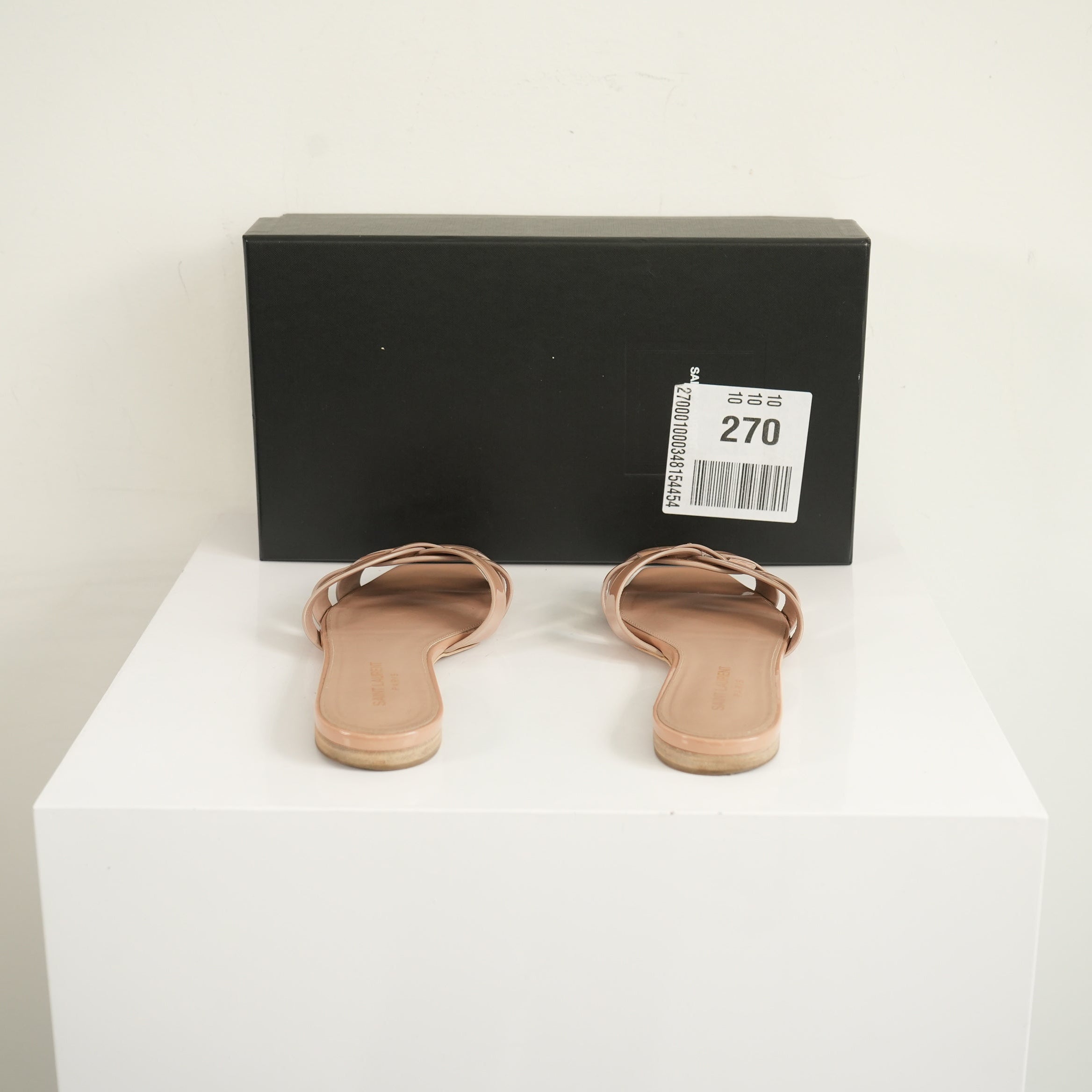 Saint Laurent Tribute Mules Size 37 With Box
