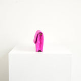 Balenciaga Fuchsia Pink BB Chain Wallet