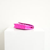 Balenciaga Fuchsia Pink BB Chain Wallet
