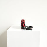 Saint Laurent Lou Mini YSL Monogram Leopard Patent Camera Bag