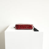 Saint Laurent Lou Mini YSL Monogram Leopard Patent Camera Bag