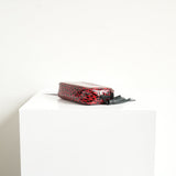 Saint Laurent Lou Mini YSL Monogram Leopard Patent Camera Bag