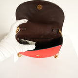 Versace Red Vitrus Belt Bag