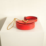 Versace Red Vitrus Belt Bag