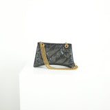 Balenciaga Crush Small Quilted Leather Chain Bag