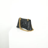 Balenciaga Crush Small Quilted Leather Chain Bag