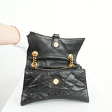 Balenciaga Crush Small Quilted Leather Chain Bag