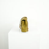 Saint Laurent Olive Green College Medium Shoulder Bag