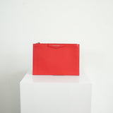 Givenchy Red Antigona Clutch Bag