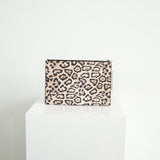 Givenchy Beige/Pink Leopard Clutch Bag