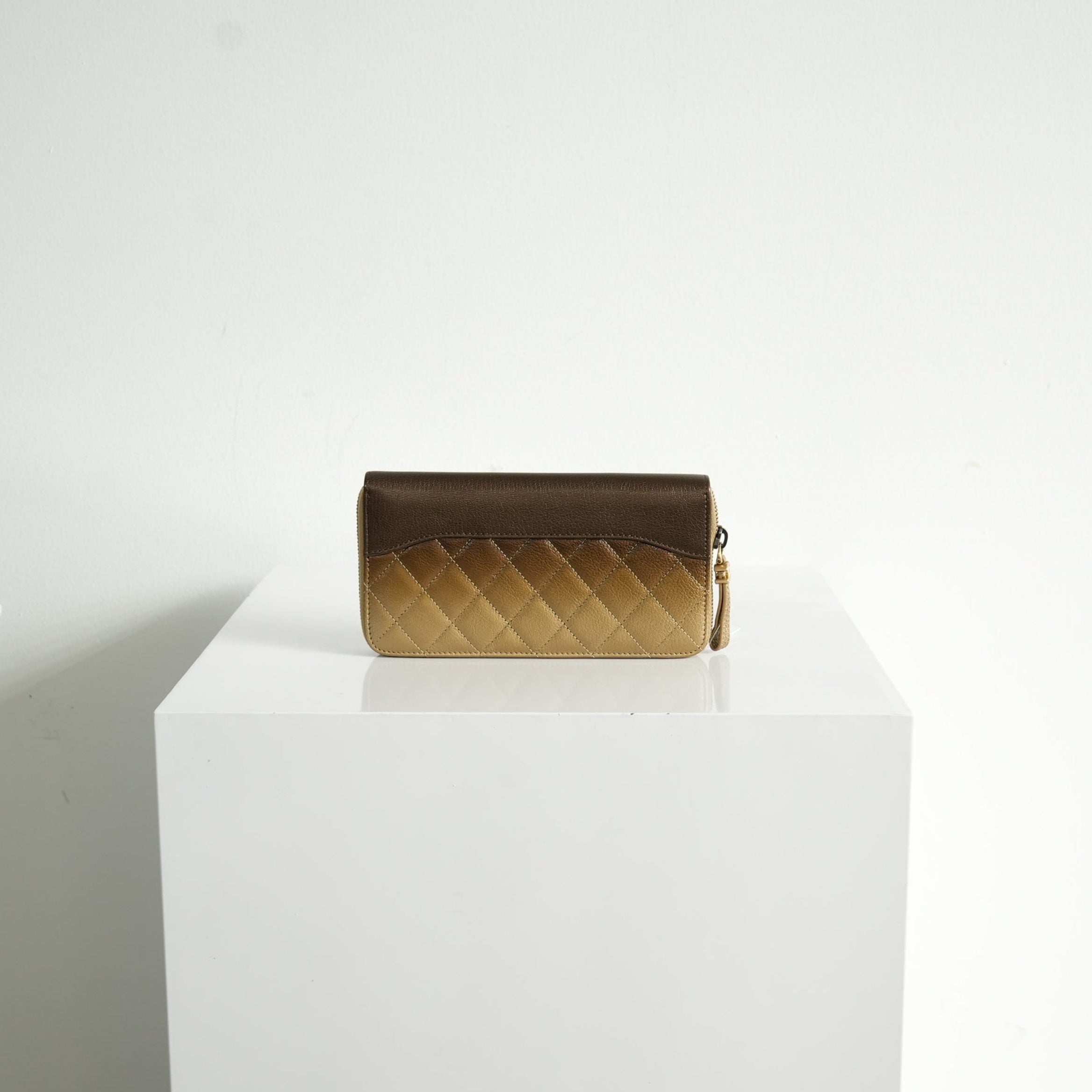 Chanel Gradient Matelasse Long Wallet