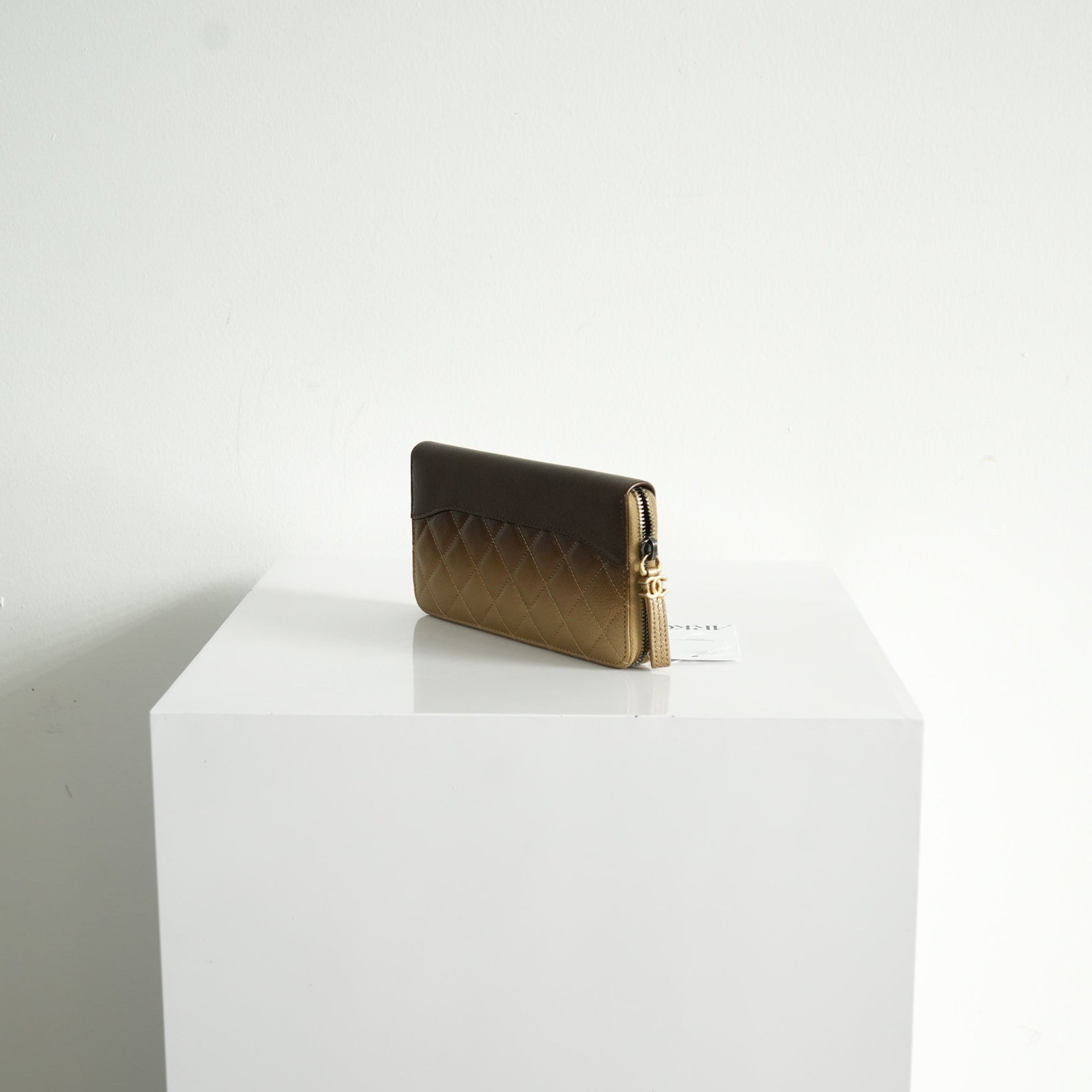 Chanel Gradient Matelasse Long Wallet
