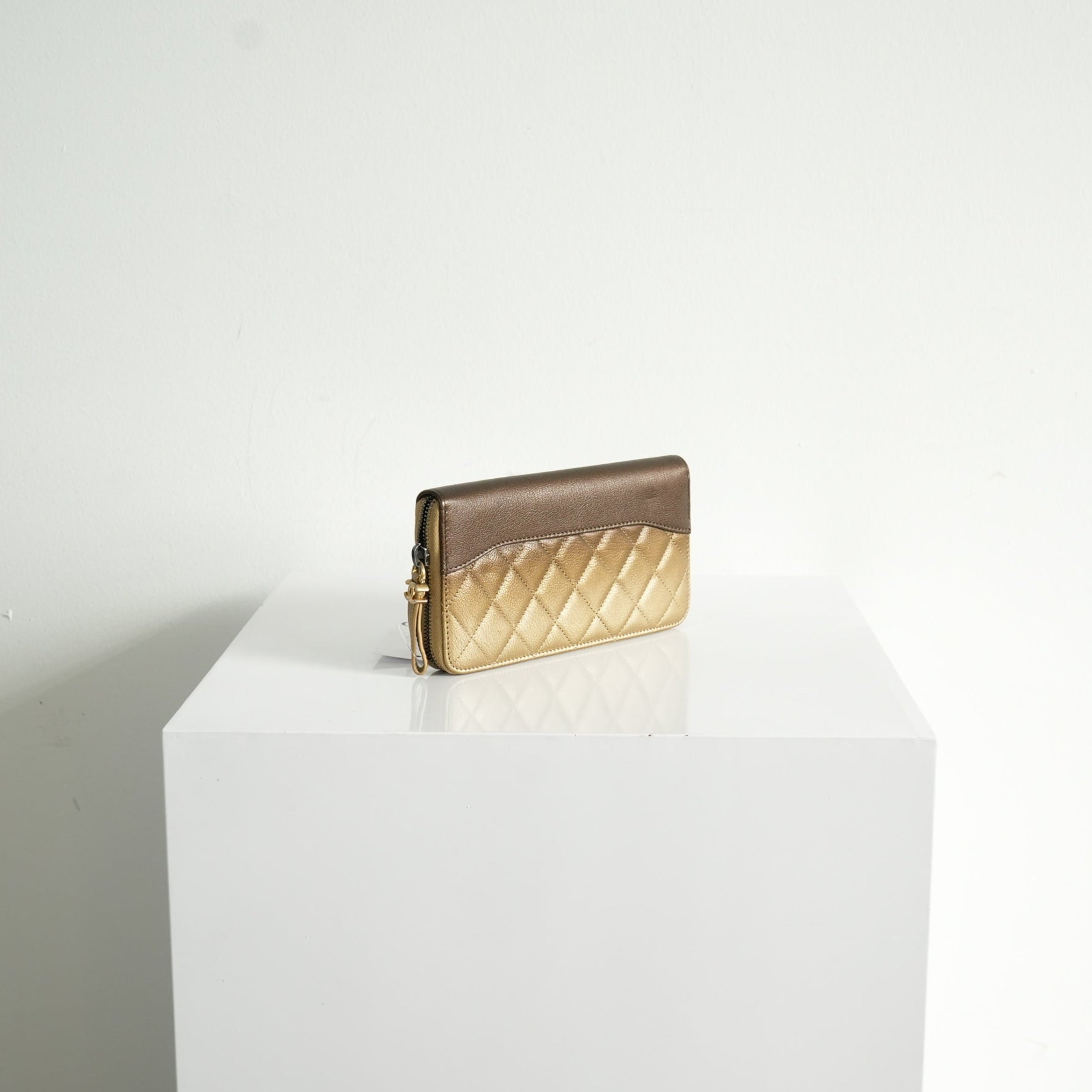 Chanel Gradient Matelasse Long Wallet