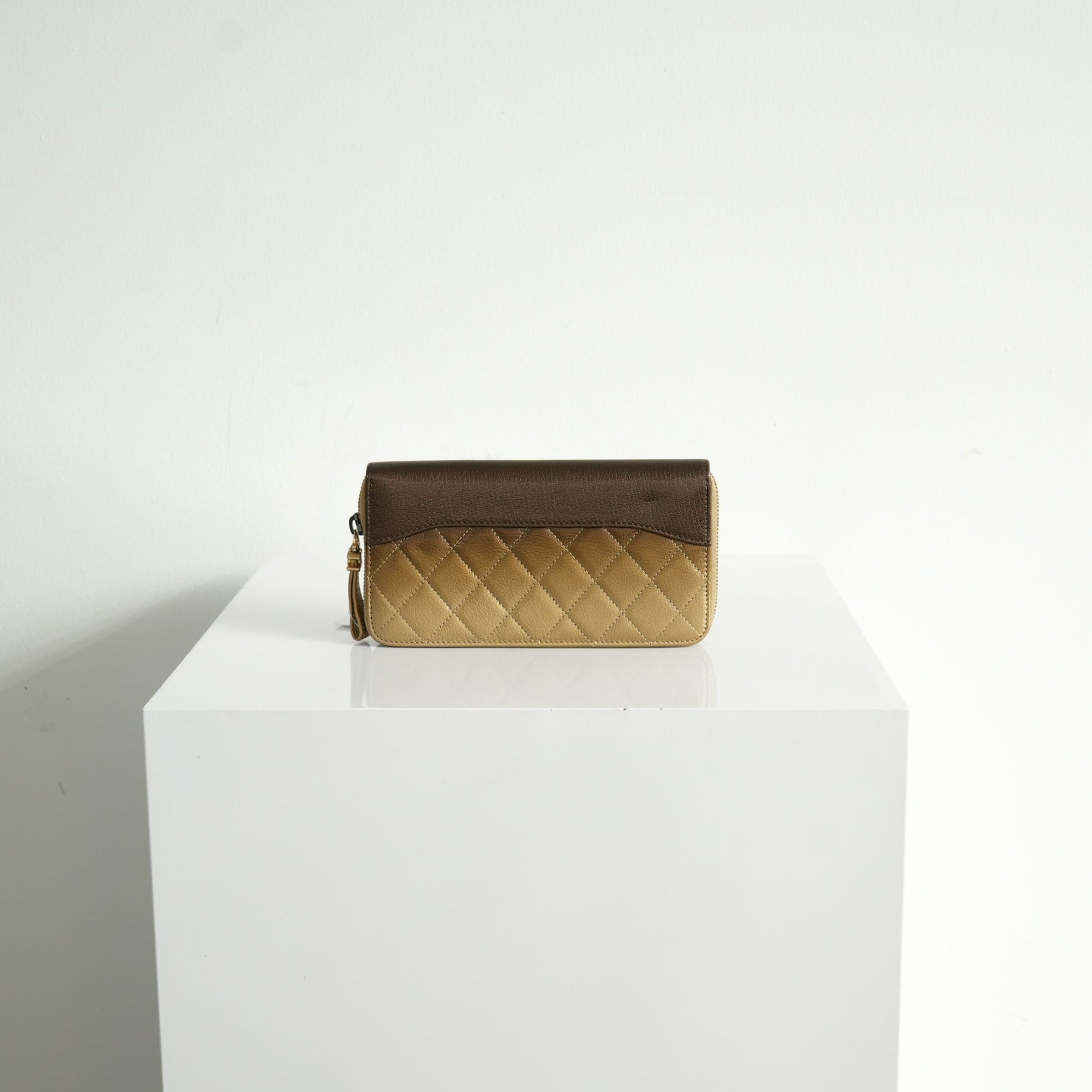 Chanel Gradient Matelasse Long Wallet