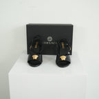 Versace La Medusa High Heel Sandal Size 37 With Box