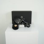 Versace La Medusa High Heel Sandal Size 37 With Box